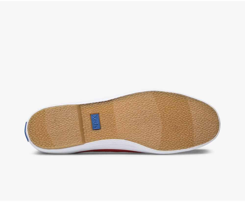 Slip Ons Keds Mujer Rojos - Bryn - 8631-CLAJV